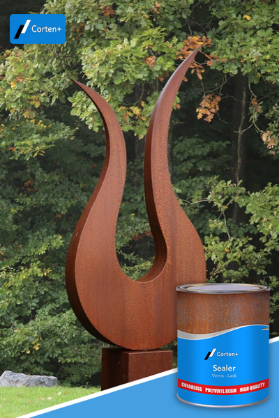 Why choose a varnish for your corten steel project?